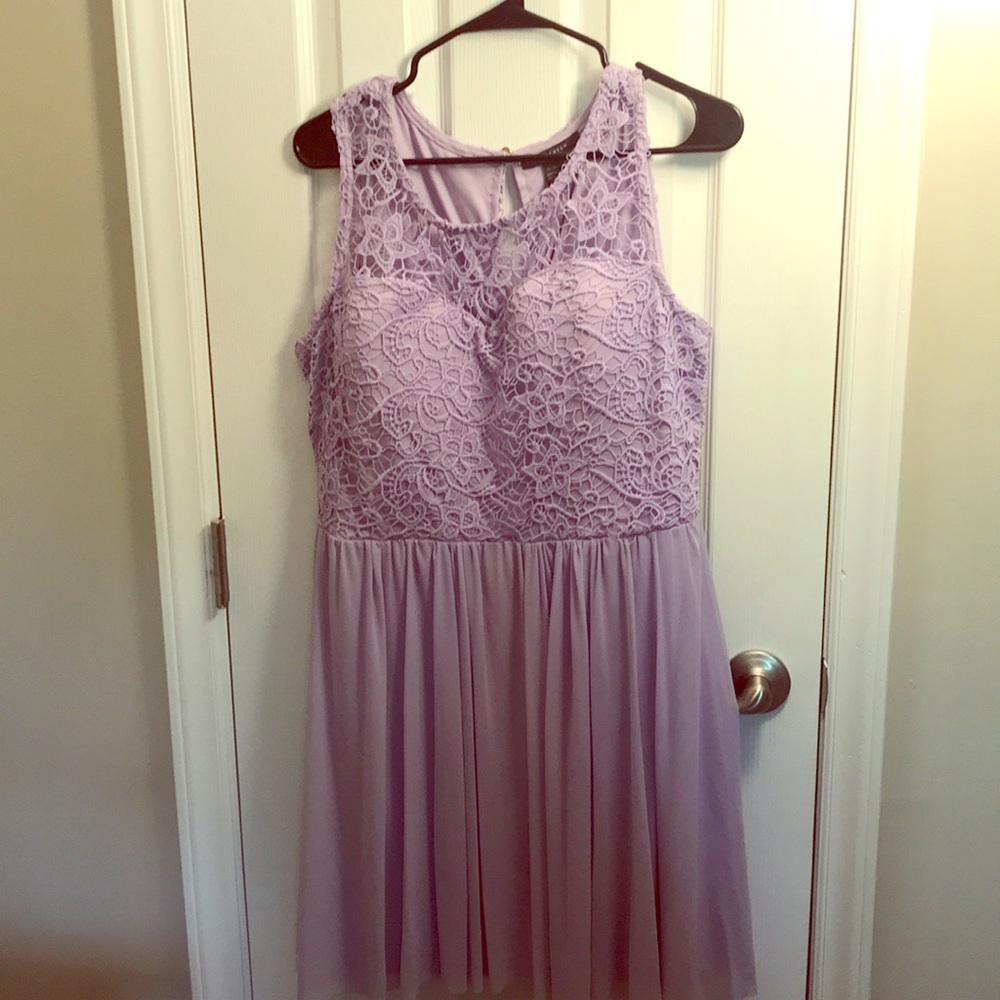 Waist defined dress